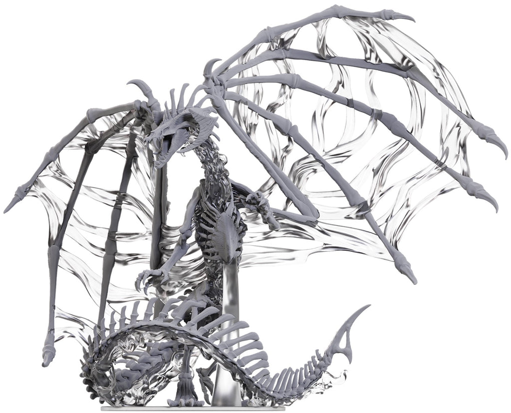 Wizkids - Dungeons and Dragons - Unpainted Miniature -  Nolzur’s Marvelous Miniatures - Black Dracolich