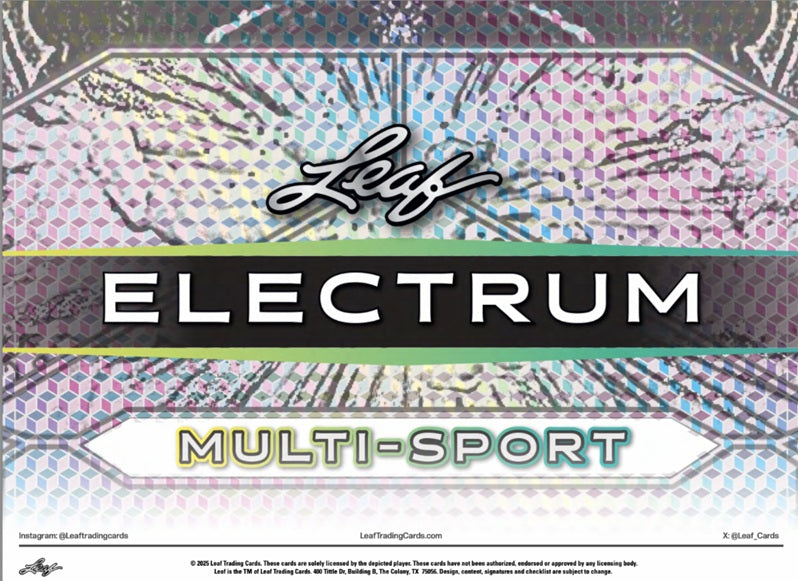 2025 Leaf Electrum Multi-Sport Hobby Box