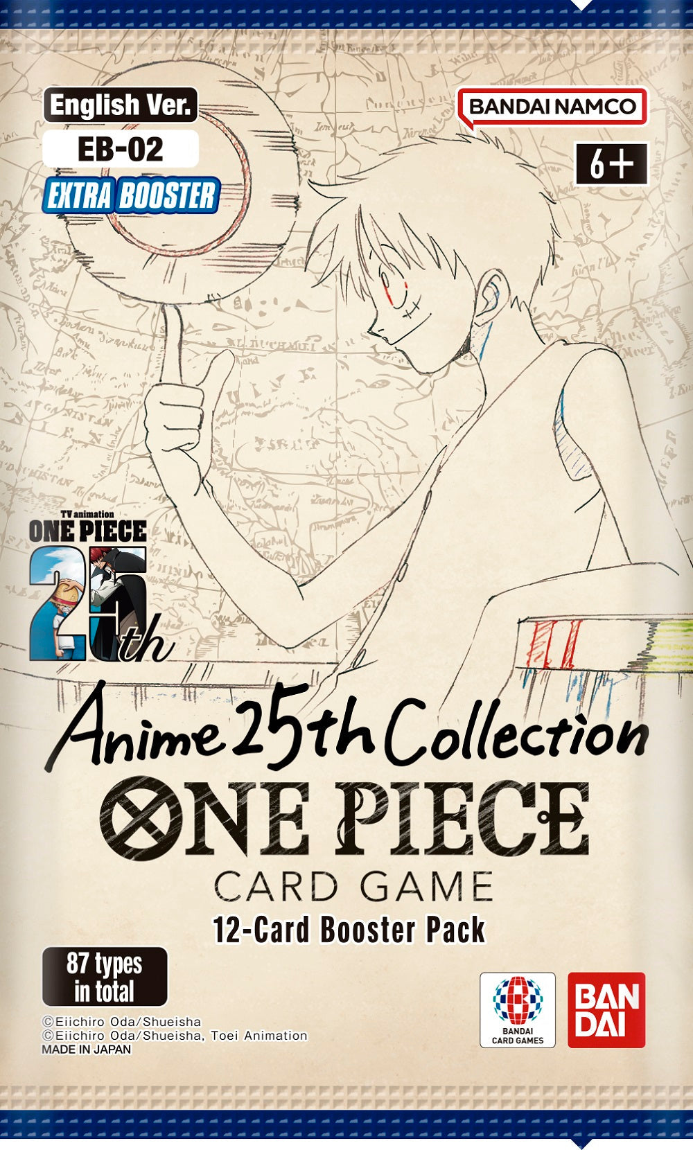 Bandai - One Piece Card Game - Anime 25th Collection - Extra Booster Box