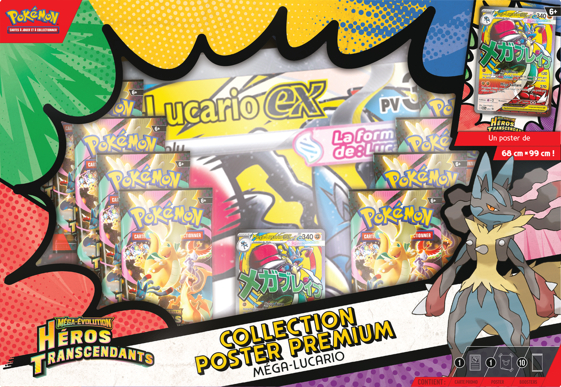 Pokemon Ascended Heroes Premium Poster Collection Box (French)