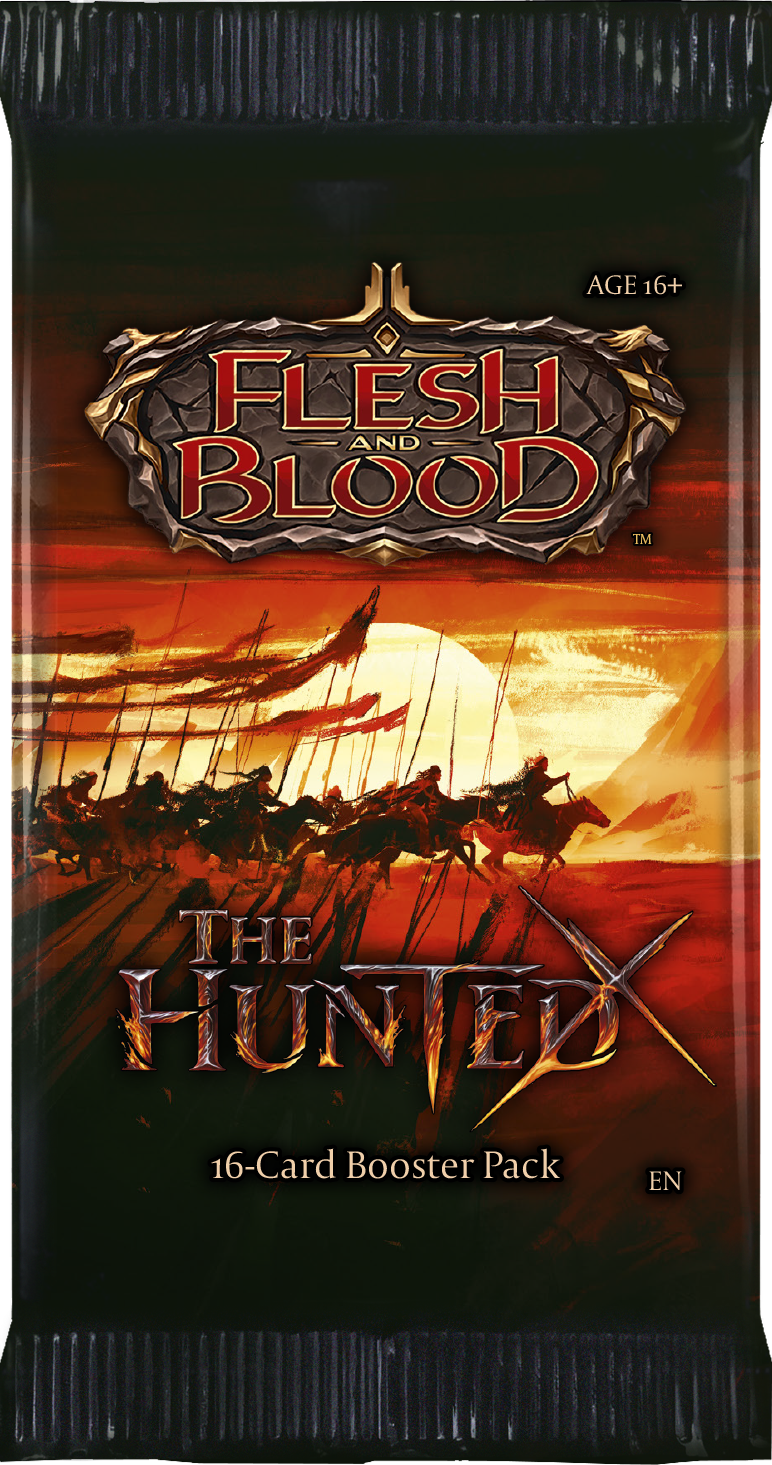 Flesh and Blood TCG: The Hunted Booster Display