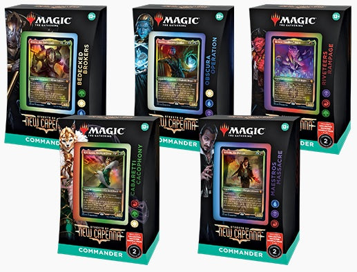 MTG FRENCH STREETS OF NEW CAPENNA COMMANDER (100/5