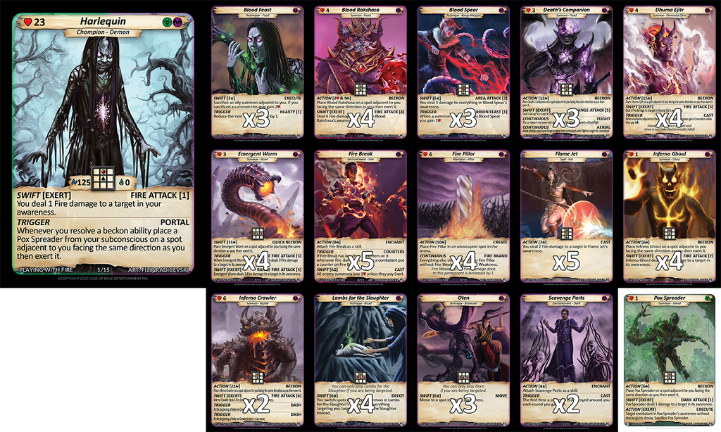 GENESIS: BATTLE OF CHAMPIONS STARTER DECK 2023 10CT