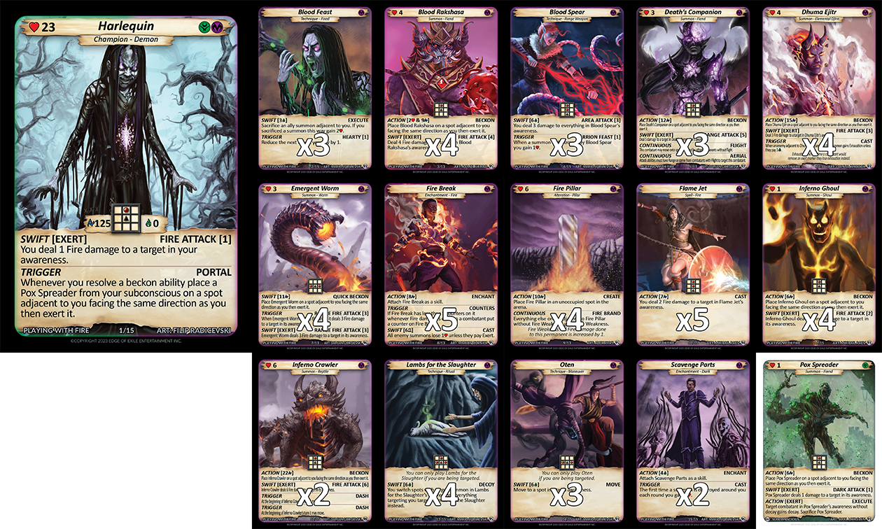 GENESIS: BATTLE OF CHAMPIONS STARTER DECK 2023 10CT