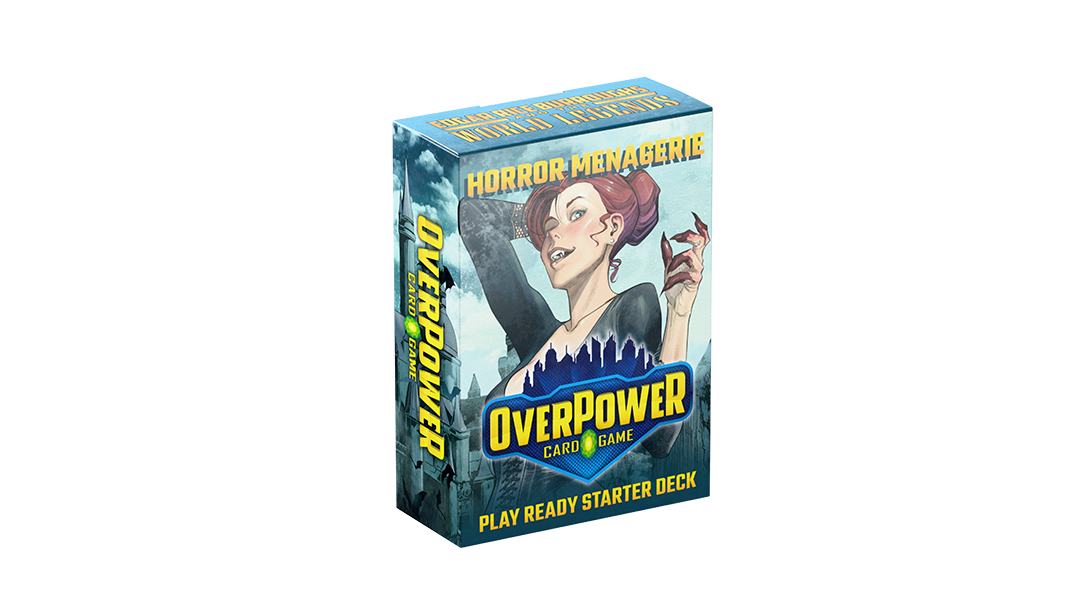 OVERPOWER: EDGAR RICE BURROUGHS AND THE WORLD LEGENDS STARTER DECK 12CT DISPLAY