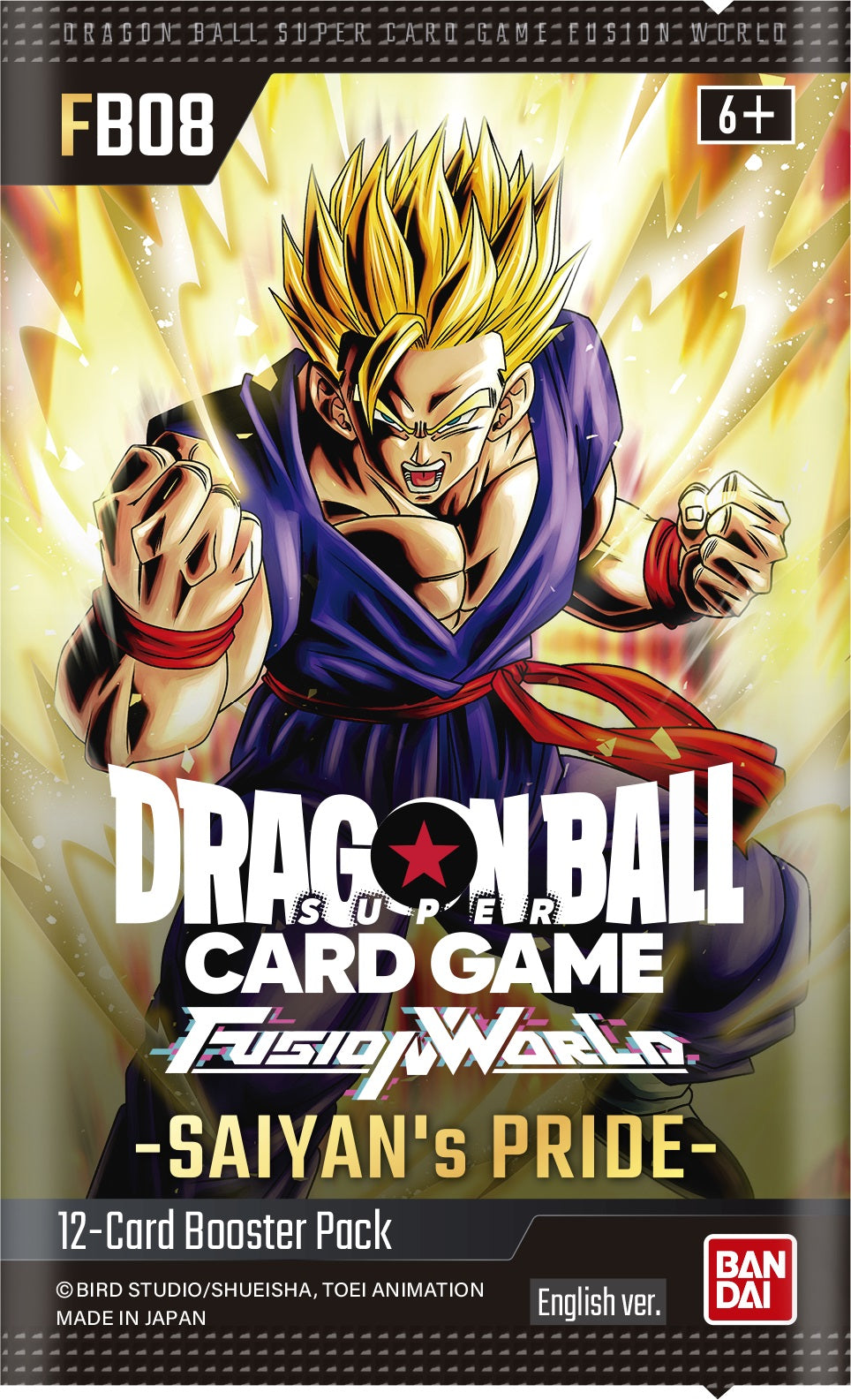 Bandai - Dragon Ball Super - Fusion World - Saiyans Pride - Booster Box