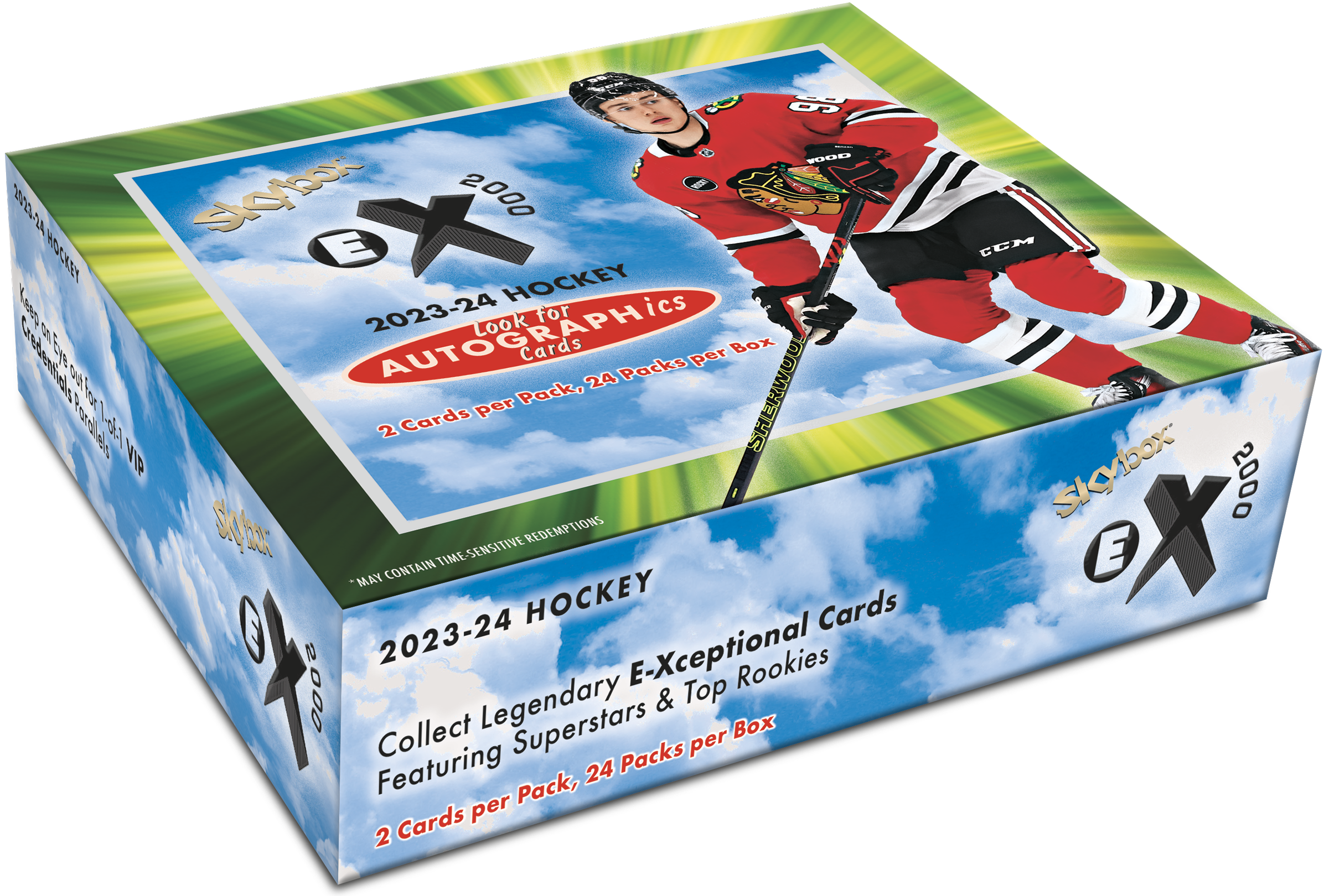 2023-24 Upper Deck Skybox EX 2000 Hockey Hobby Box
