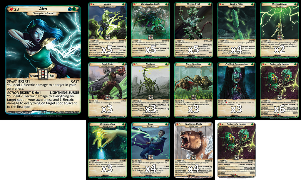 GENESIS: BATTLE OF CHAMPIONS STARTER DECK 2023 10CT