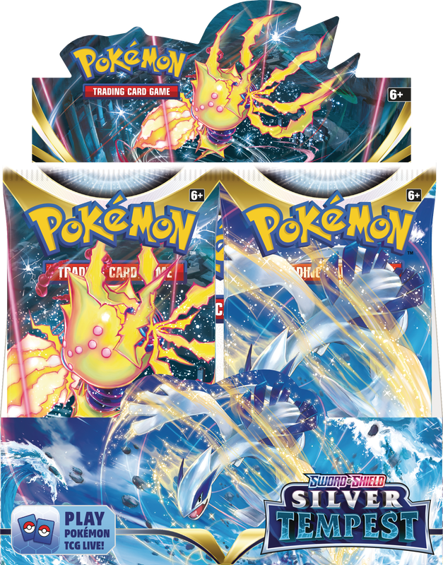 Pokemon TCG: Sword &amp; Shield 12 Silver Tempest Booster Display