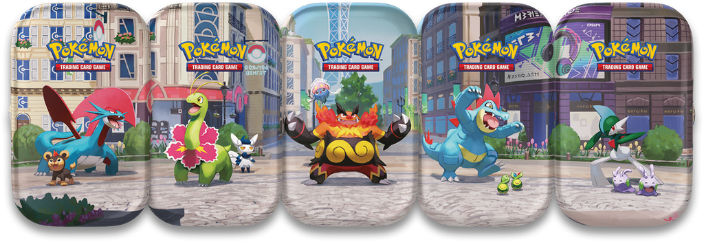 POKEMON LUMIOSE CITY MINI TIN 10CT DISPLAY