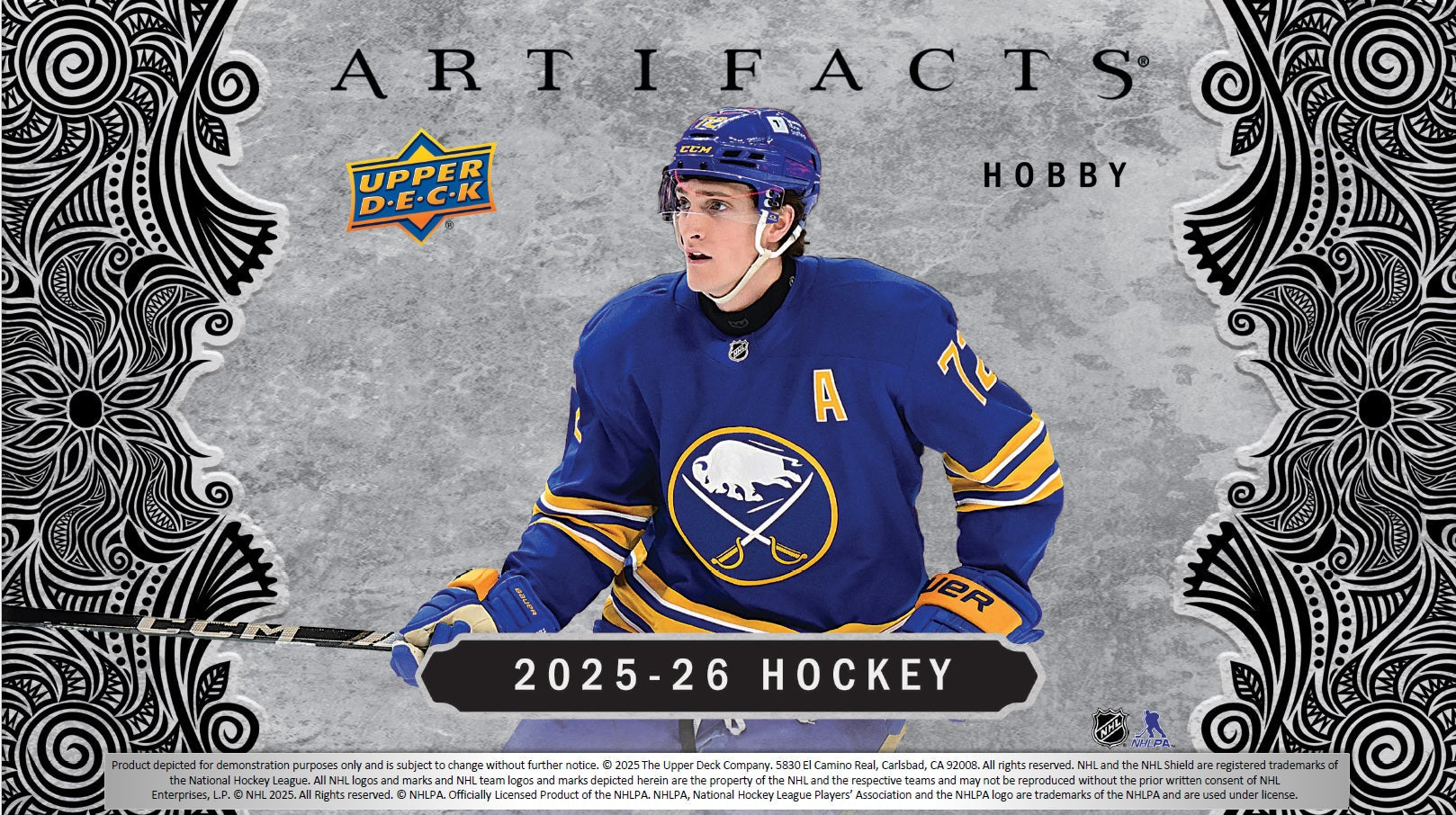 2025-26 Upper Deck Artifacts Hockey Hobby Master Case (Master Case of 20 Boxes)