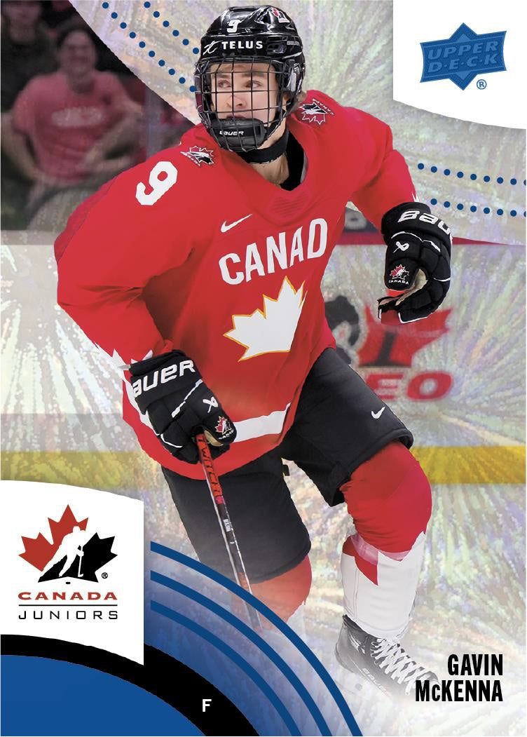 2025 Upper Deck Team Canada Juniors Hockey Blaster Case(Case of 20 Box)
