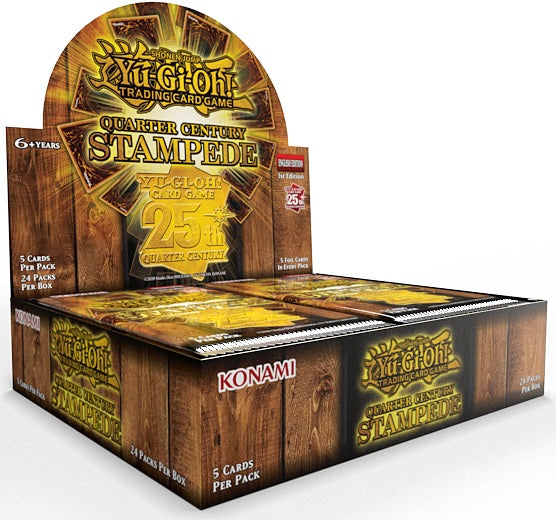 Konami - Yu-Gi-Oh! - Quarter Century Stampede - 1st Edition - Booster Box