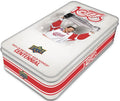 2025-26 Upper Deck Detroit Red Wings Centennial Hobby Tin Case (Case of 16 tins)