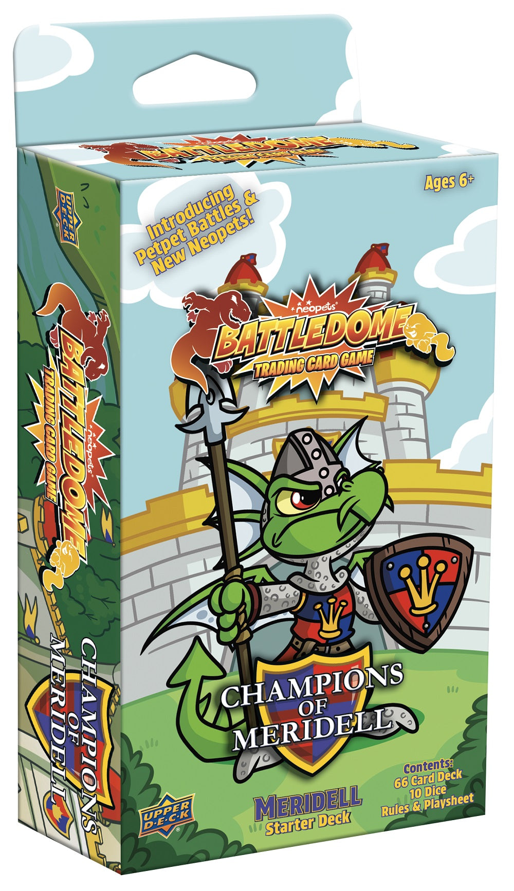 NEOPETS BATTLEDOME TCG CHAMPIONS OF MERIDELL STARTER DISPLAY