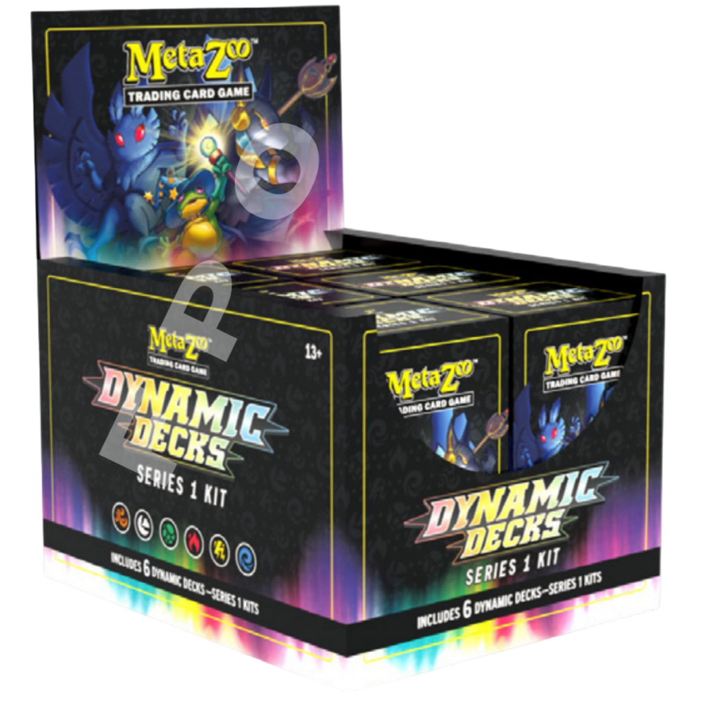 METAZOO TCG DYNAMIC DECKS SERIES 1 KIT DISPLAY 6CT