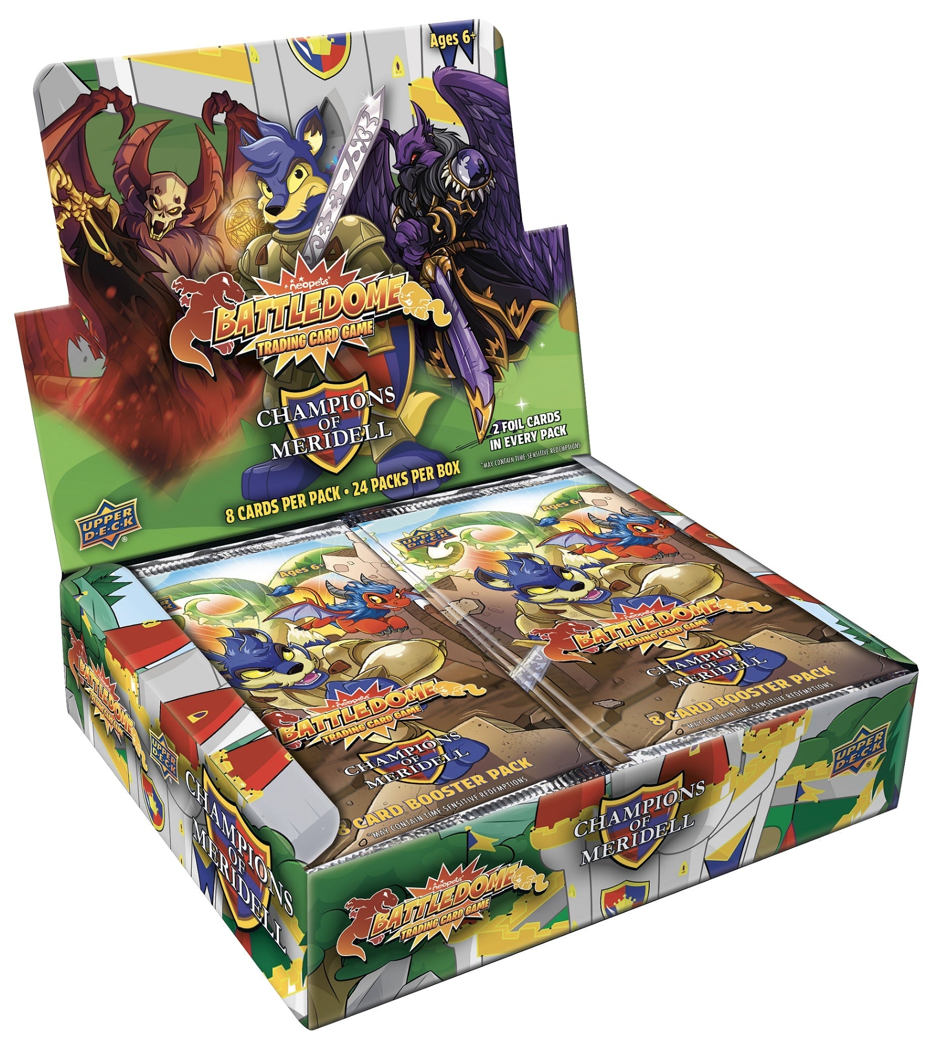 Upper Deck - Neopets Battledome - Champions of Meridell - Booster Box - CANADIAN ORDERS ONLY PLEASE