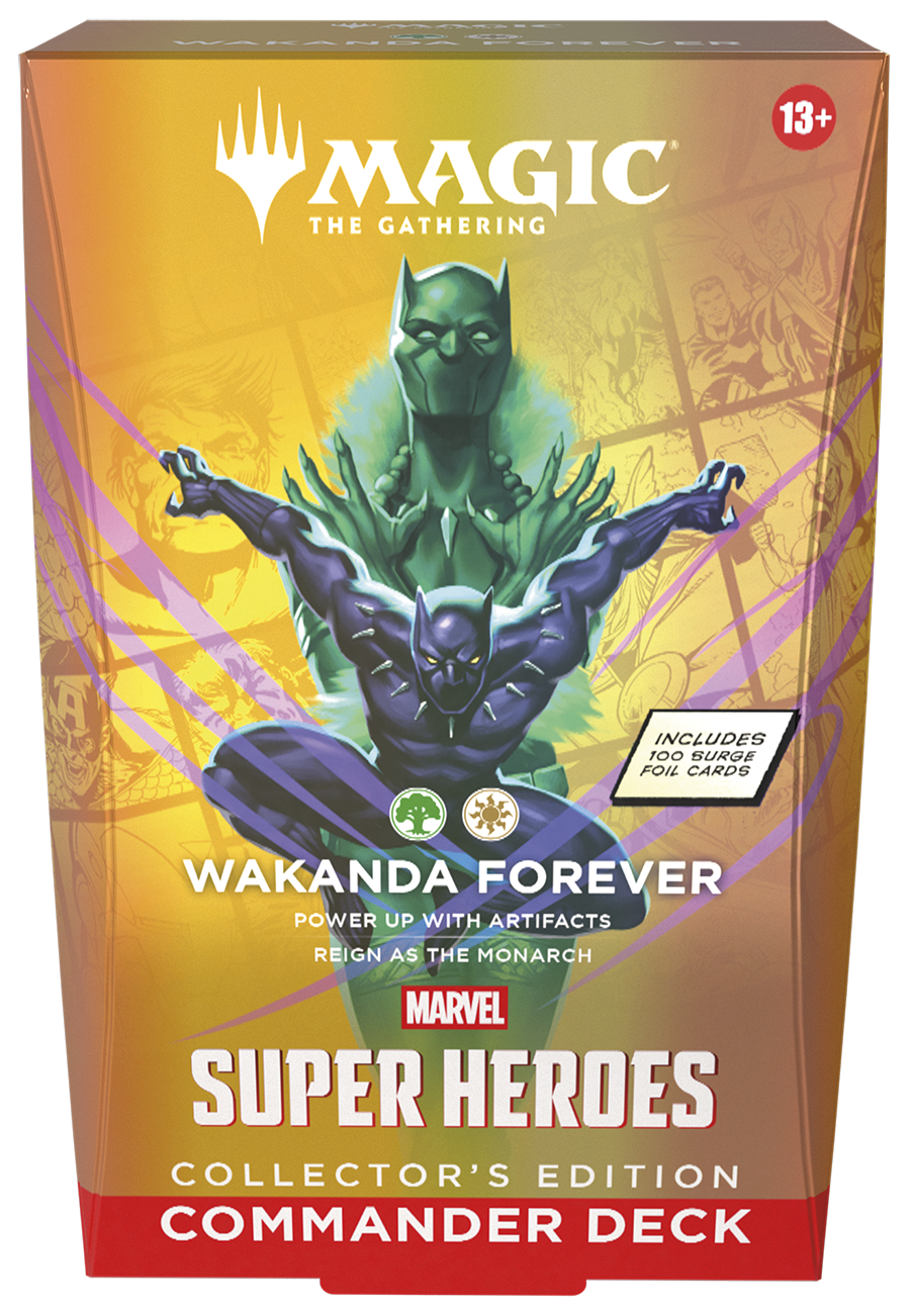 MTG MARVEL SUPER HEROES COMMANDER COLLECTORS EDITION