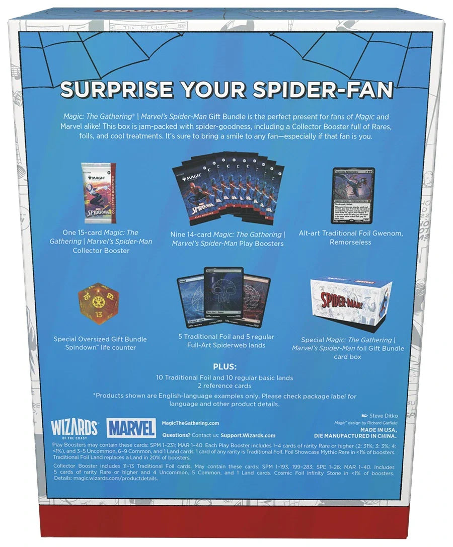 Magic The Gathering Spider-man Bundle Gift Edition Box