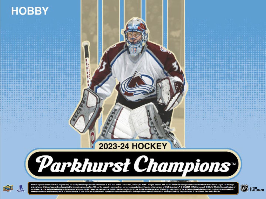 2023-24 Upper Deck Parkhurst Champions Hockey Hobby Case (Case of 12 Boxes)
