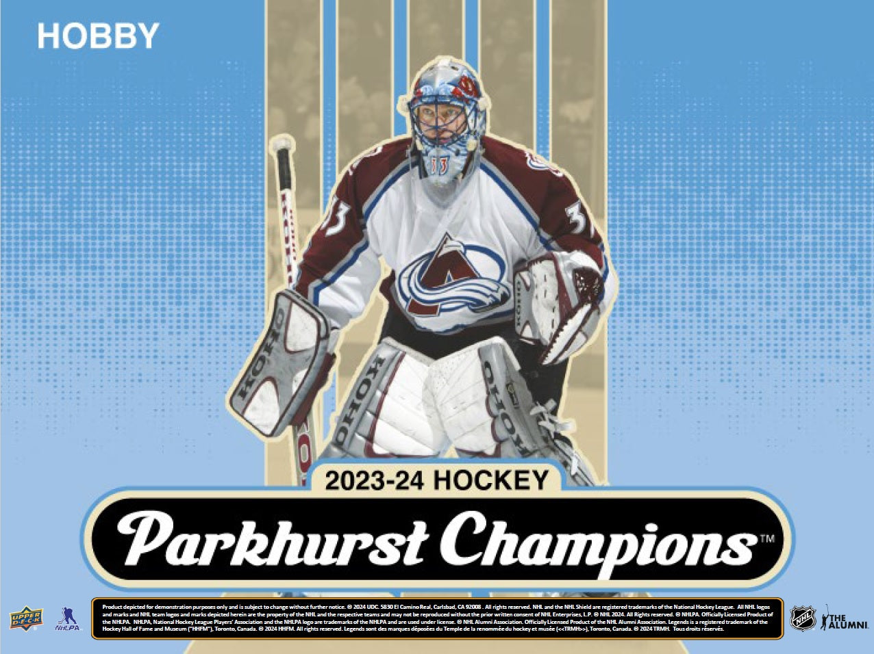 2023-24 Upper Deck Parkhurst Champions Hockey Hobby Case (Case of 12 Boxes)