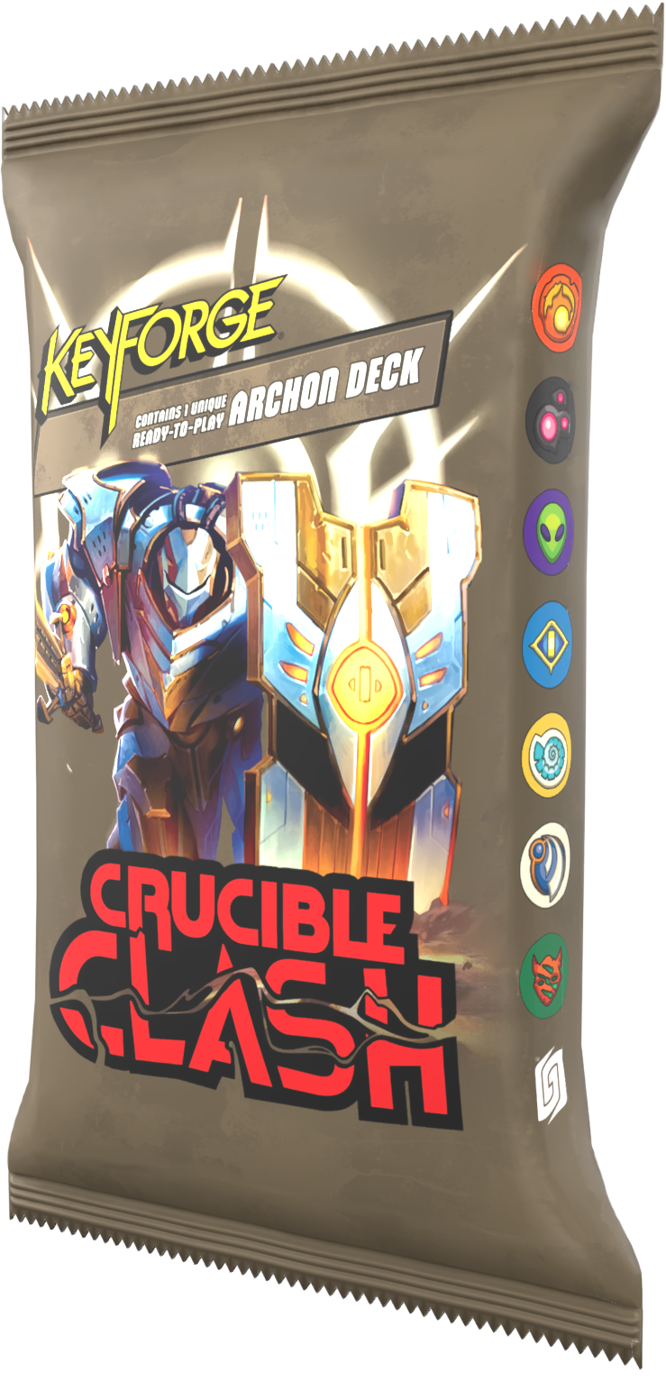 KEYFORGE CRUCIBLE CLASH ARCHON DECK 12CT DISPLAY