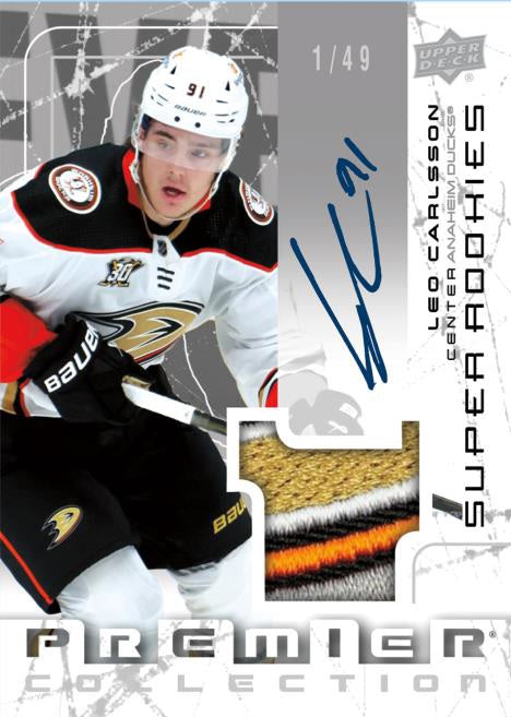 2023-24 Upper Deck Premier Hockey Hobby Box Case (Case of 10 Boxes)