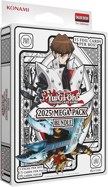 Yugioh 2025 Mega Pack Tuck Display Box (Display of 12 boxes)