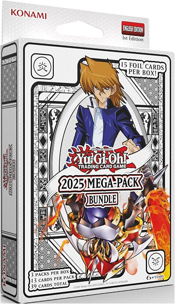 Yugioh 2025 Mega Pack Tuck Display Box (Display of 12 boxes)