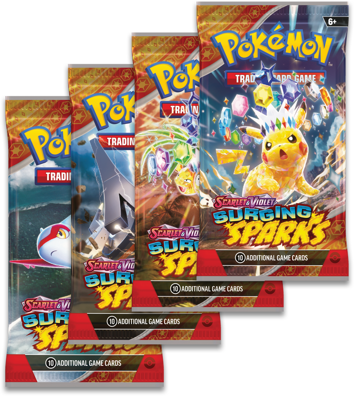Pokemon Scarlet & Violet Surging Sparks Booster Case (Case of 6 Boxes)