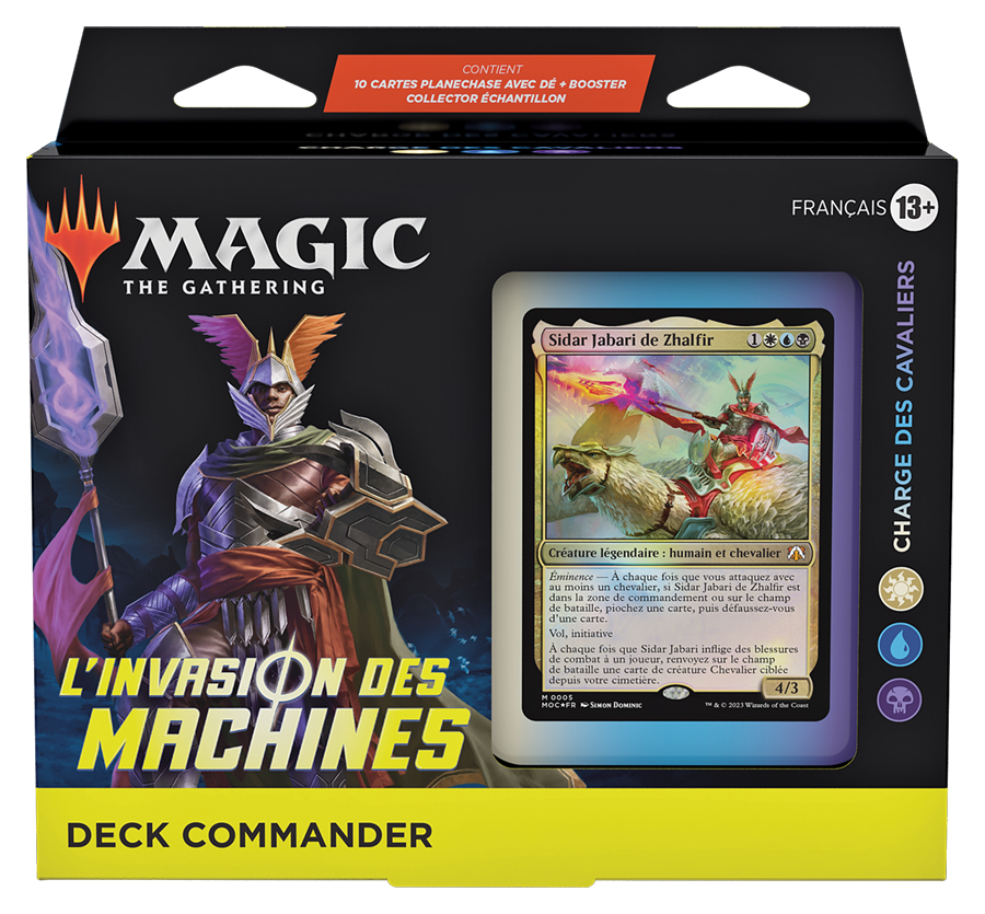 MTG FRENCH MARCH OF THE MACHINE COMMANDER