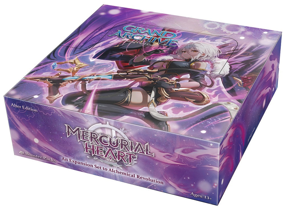 GRAND ARCHIVE TCG MERCURIAL HEART ALTER EDITION BOOSTER