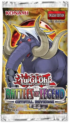 Yu-Gi-Oh: Battles of Legend- Crystal Revenge Booster Display