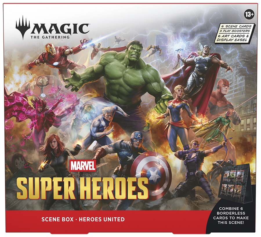 MTG MARVEL SUPER HEROES SCENE BOX