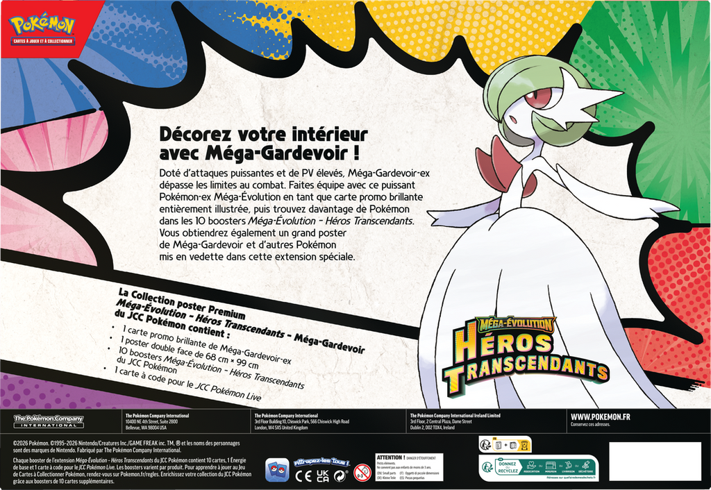 Pokemon Ascended Heroes Premium Poster Collection Box (French)