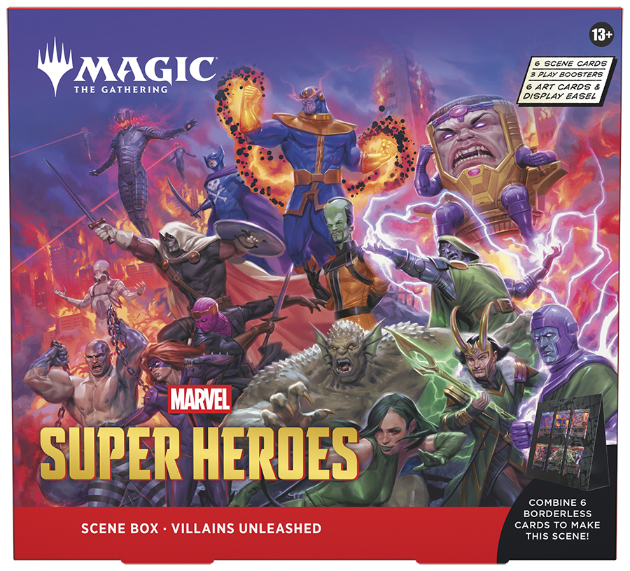 MTG MARVEL SUPER HEROES SCENE BOX