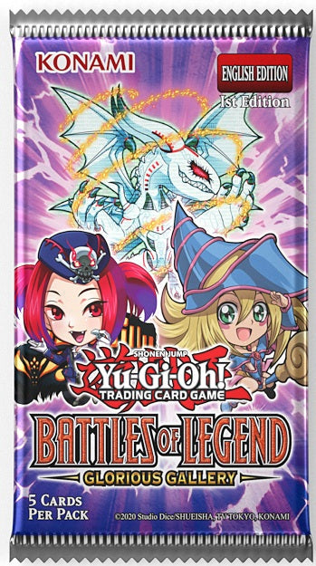 YGO BATTLES OF LEGEND GLORIOUS GALLERY BOOSTER