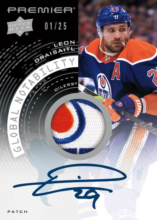 2023-24 Upper Deck Premier Hockey Hobby Box Case (Case of 10 Boxes)