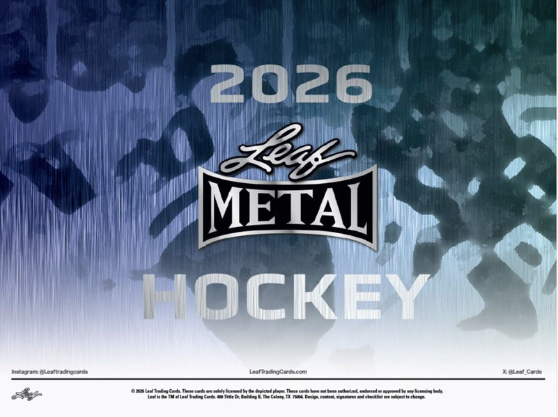 2026 Leaf Metal Hockey Hobby Box