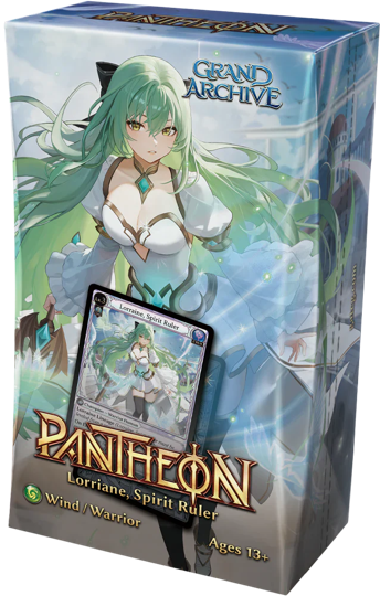 GRAND ARCHIVE TCG RADIANT ORIGINS PANTHEON DECK SET 4CT DISPLAY