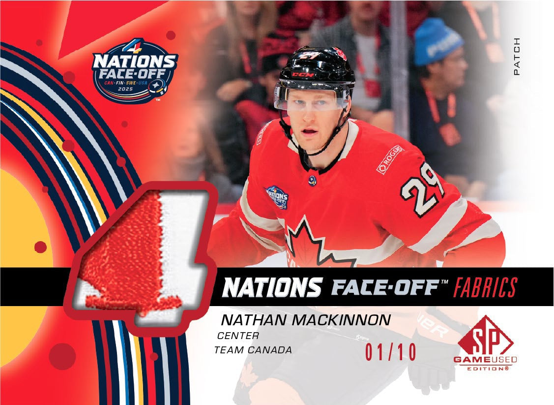 2025-26 Upper Deck SP Game Used Hockey Hobby Inner Case (Case of 10 boxes)