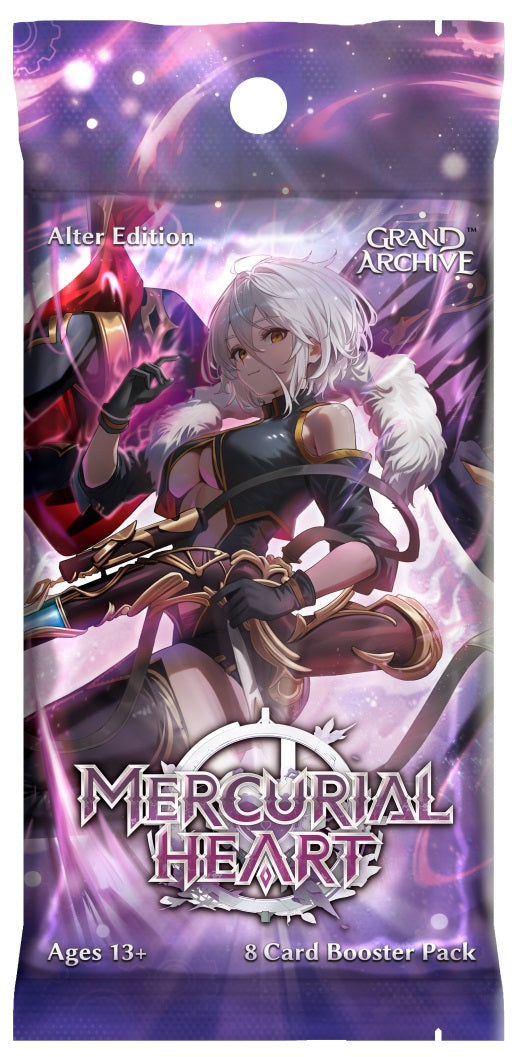 GRAND ARCHIVE TCG MERCURIAL HEART ALTER EDITION BOOSTER