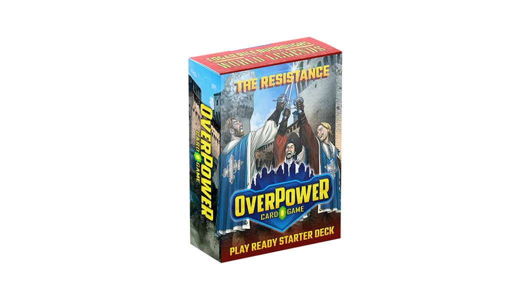 OVERPOWER: EDGAR RICE BURROUGHS AND THE WORLD LEGENDS STARTER DECK 12CT DISPLAY