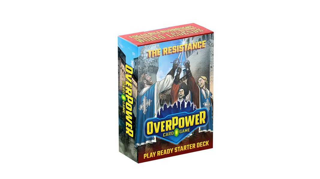 OVERPOWER: EDGAR RICE BURROUGHS AND THE WORLD LEGENDS STARTER DECK 12CT DISPLAY
