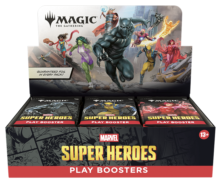 MTG MARVEL SUPER HEROES PLAY BOOSTER