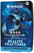 MTG FRENCH REALITY FRACTURE COMMANDER DECK