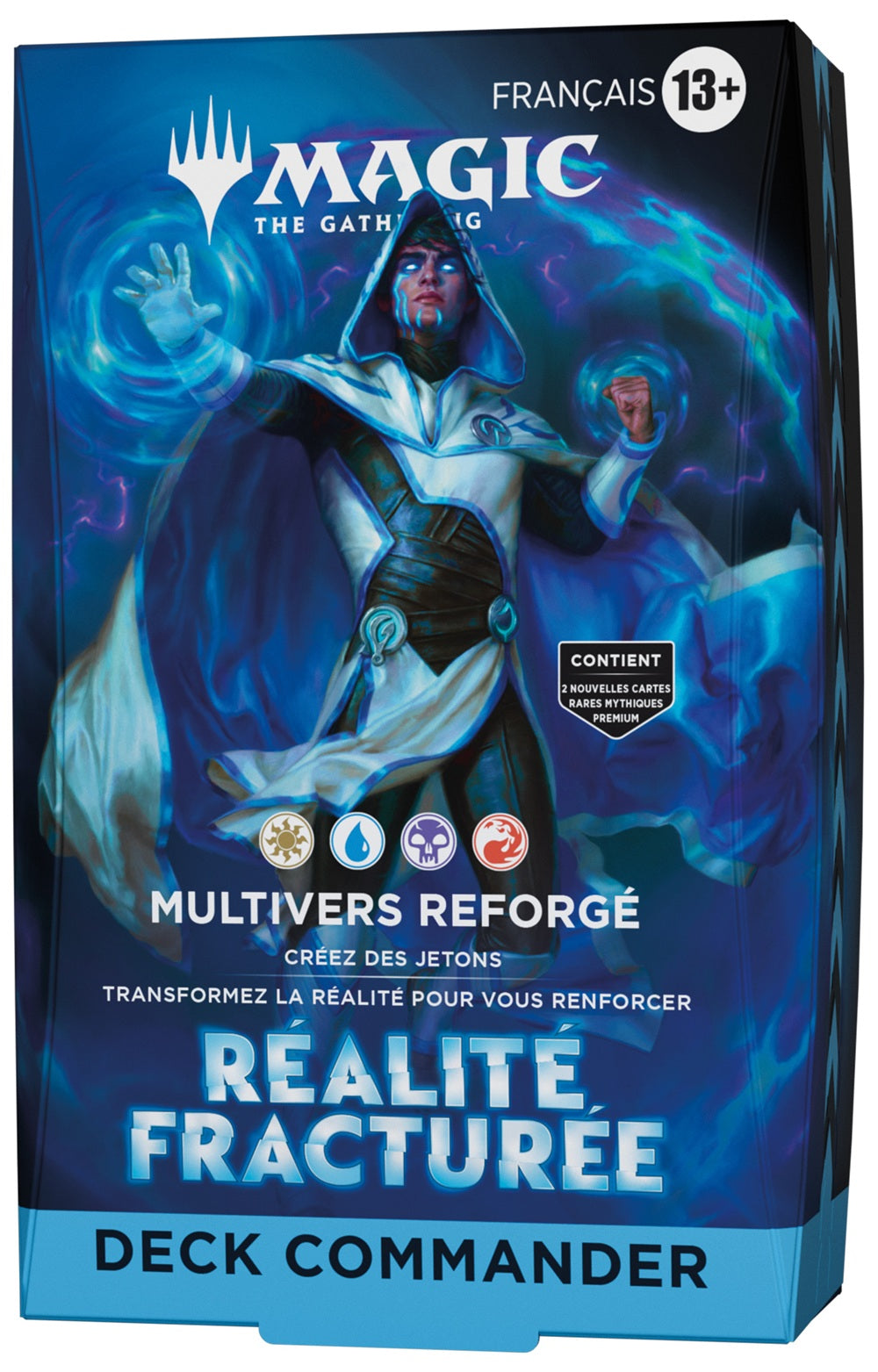MTG FRENCH REALITY FRACTURE COMMANDER DECK