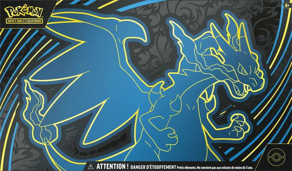 Pokemon Mega Charizard X EX Ultra Premium Collection Box (French)