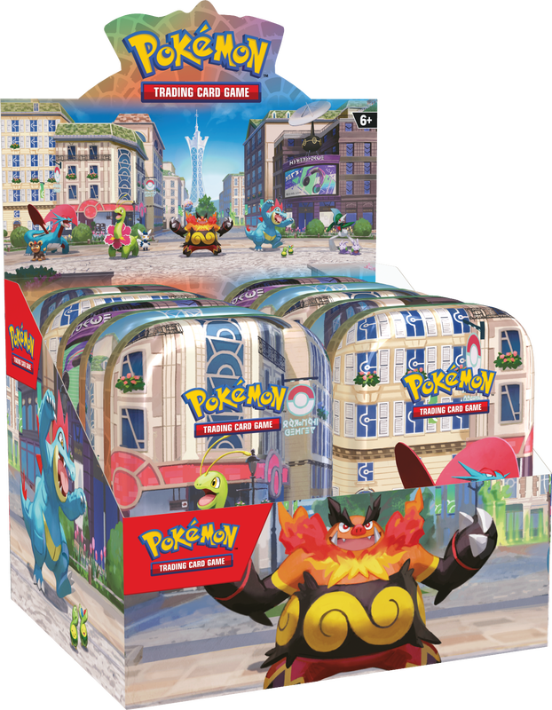 POKEMON LUMIOSE CITY MINI TIN 10CT DISPLAY