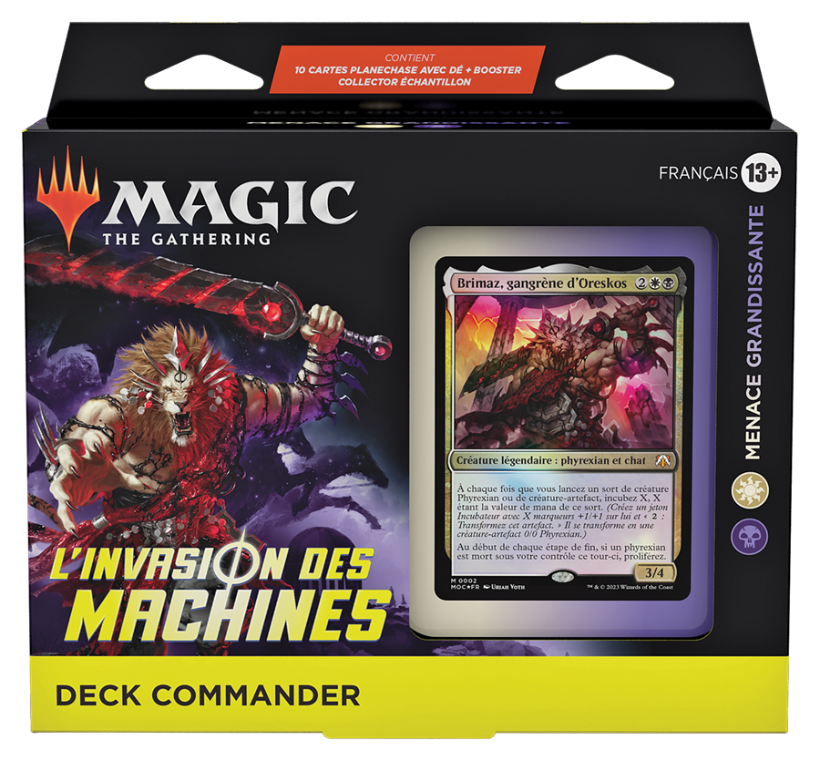MTG FRENCH MARCH OF THE MACHINE COMMANDER